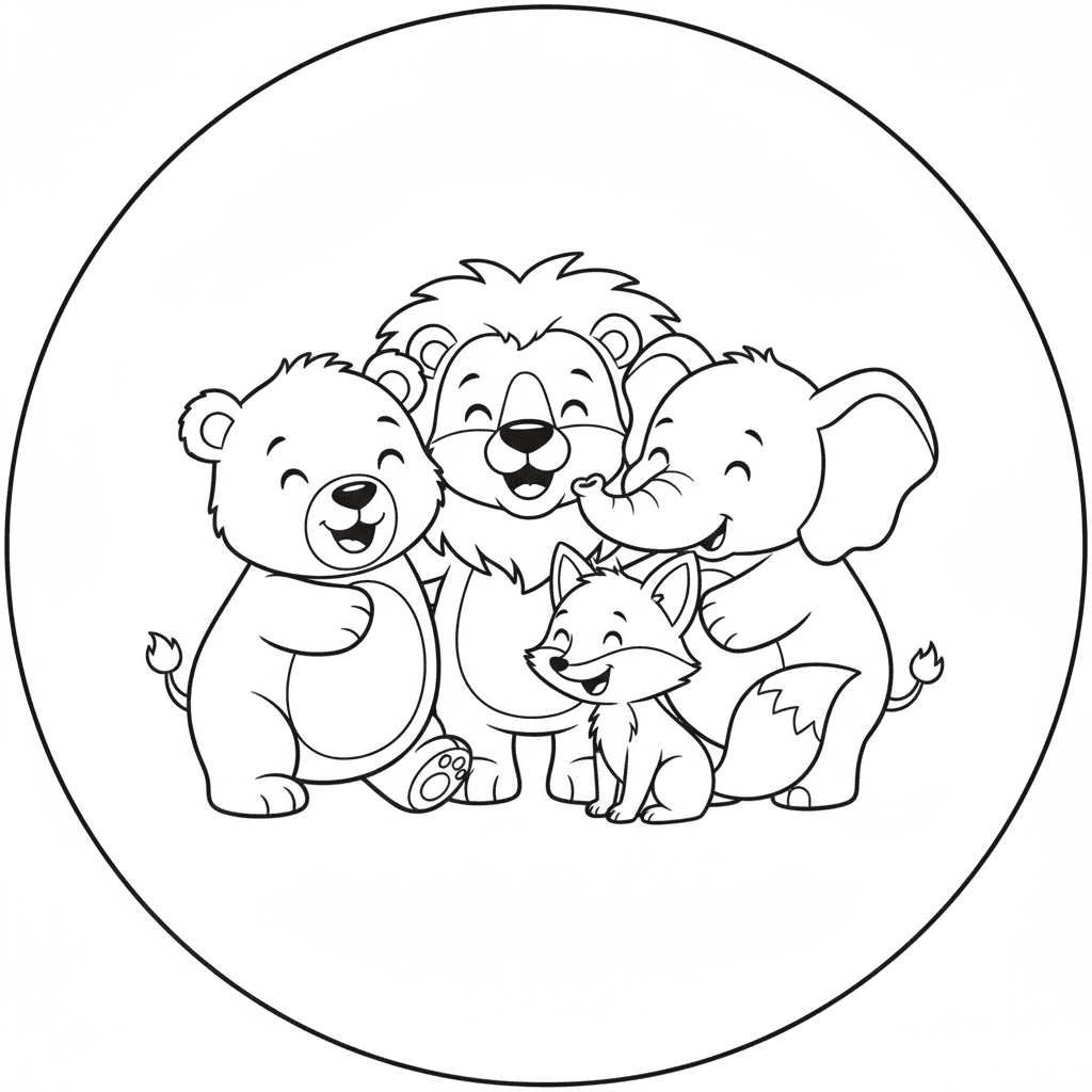 Animals Coloring Pages — printable coloring page 5