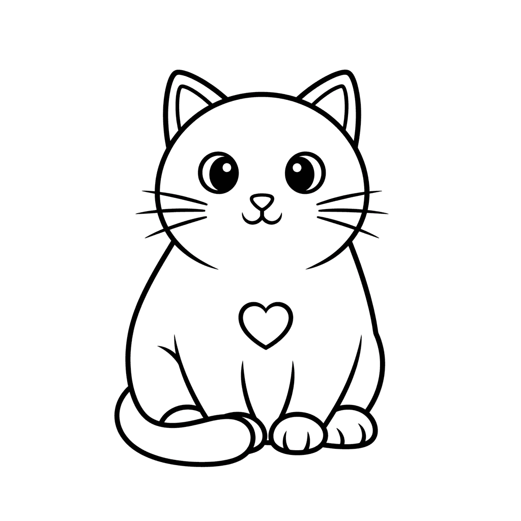 Cat Coloring Pages — printable coloring page 6